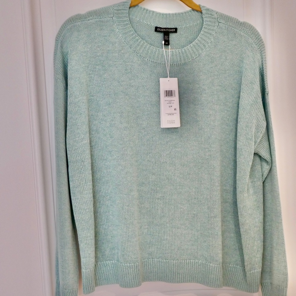 NEVER WORN Eileen Fisher round neck sweater